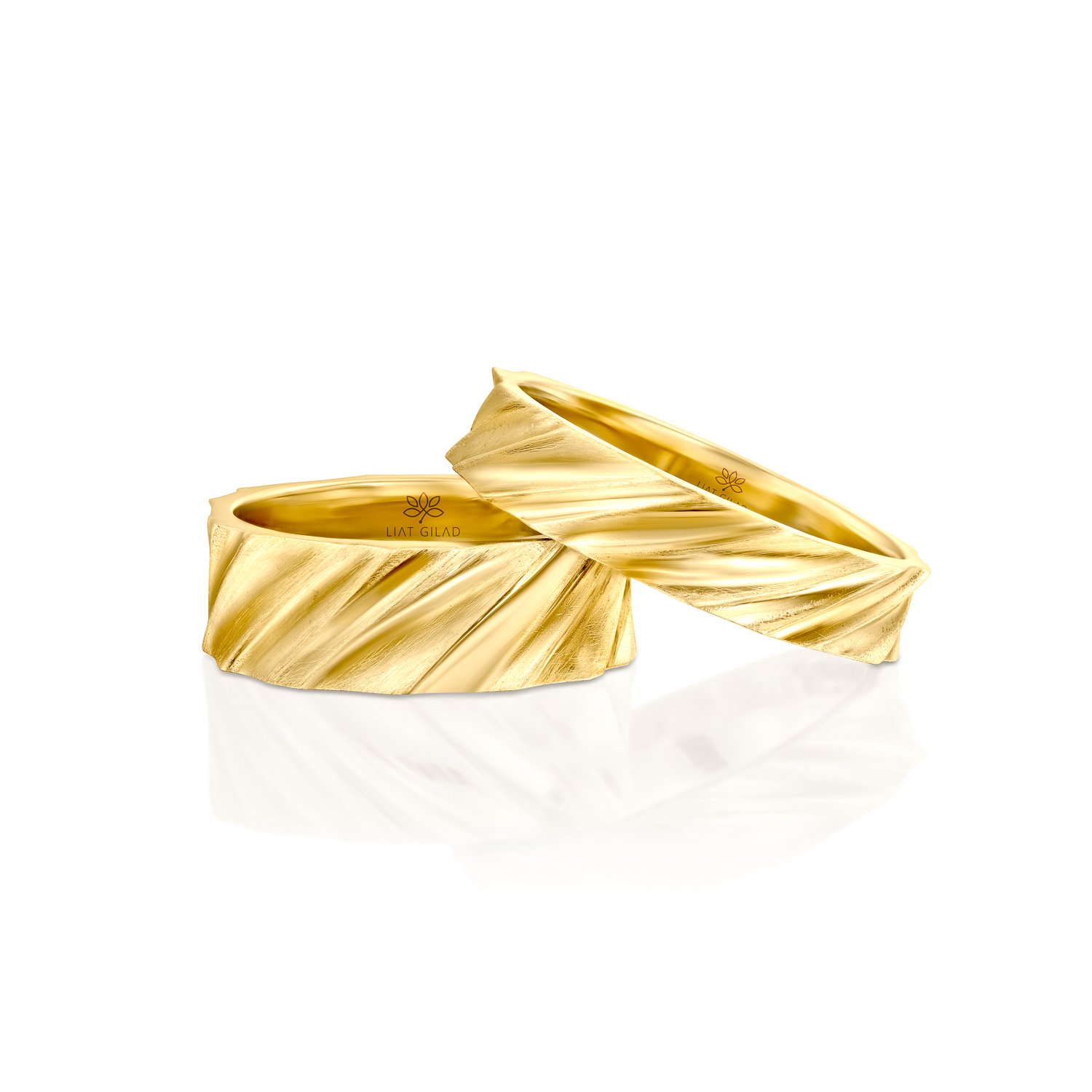 place to donate Spread טבעת זהב אפרת | טבעת זהב לאישה | טבעת זהב לאישה מעוצבת בעבודת יד