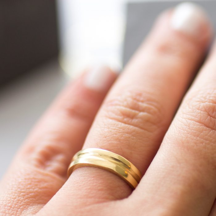 טבעת מיכאל - טבעת זהב אחבה